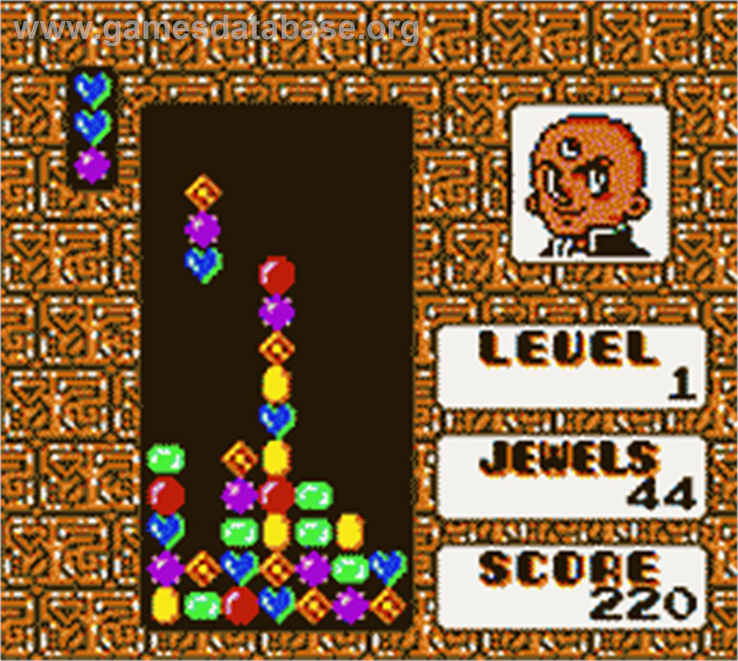 Columns GB: Tezuka Osamu Characters - Nintendo Game Boy Color - Artwork - In Game