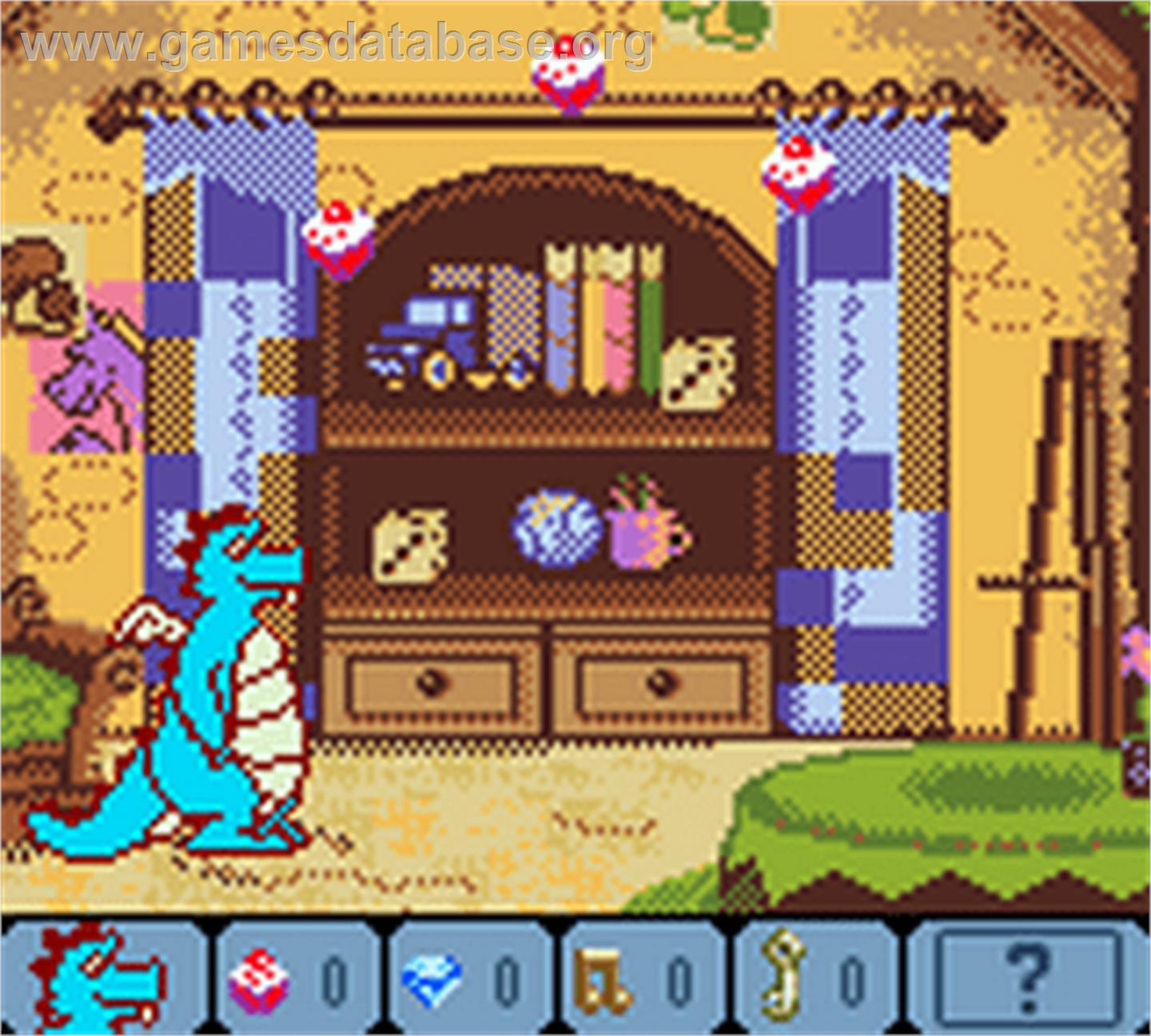 Dragon Tales - Dragon Adventures - Nintendo Game Boy Color - Artwork - In Game
