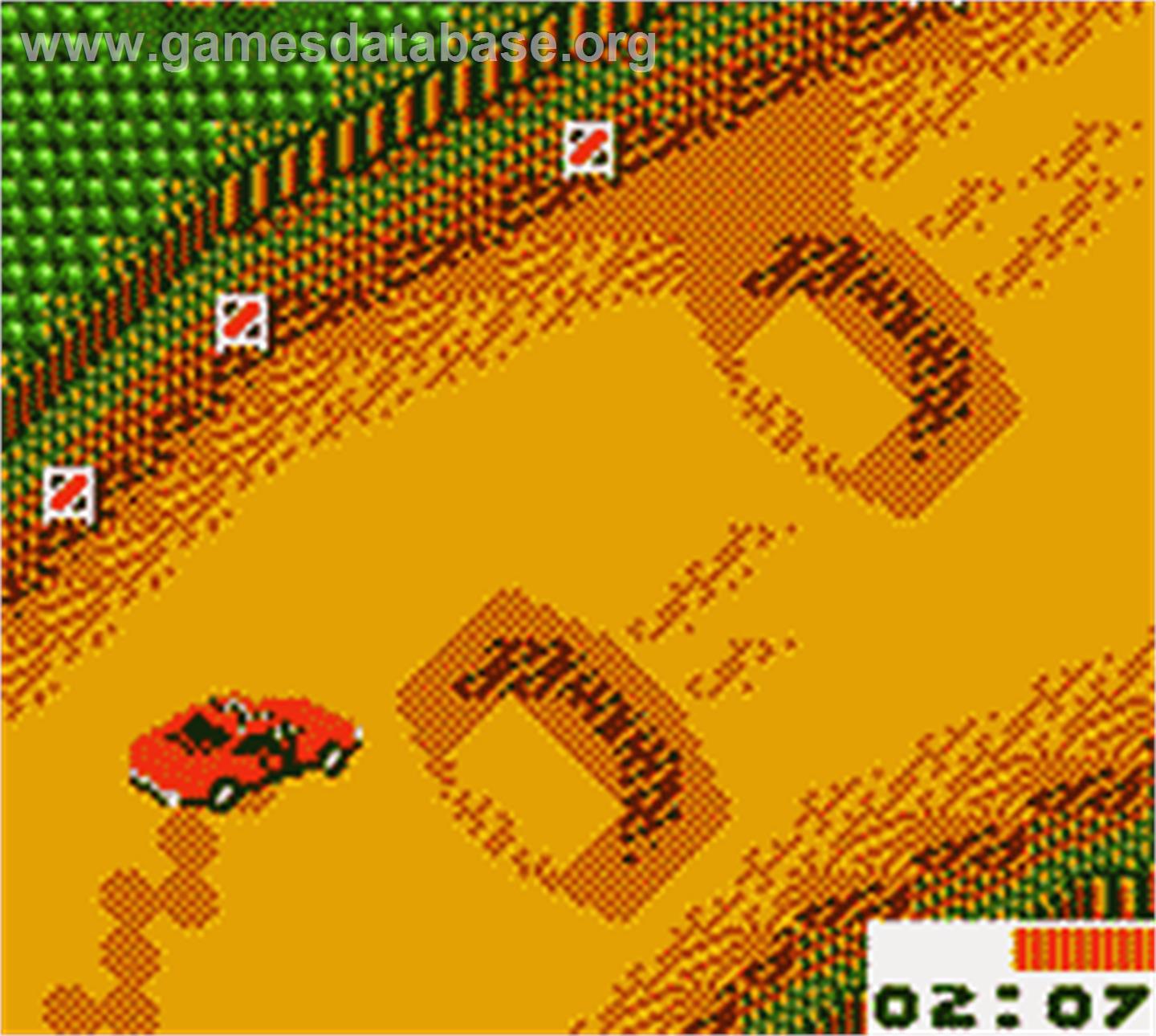 Dukes Of Hazzard, The - Racing For Home - Nintendo Game Boy Color - Artwork - In Game
