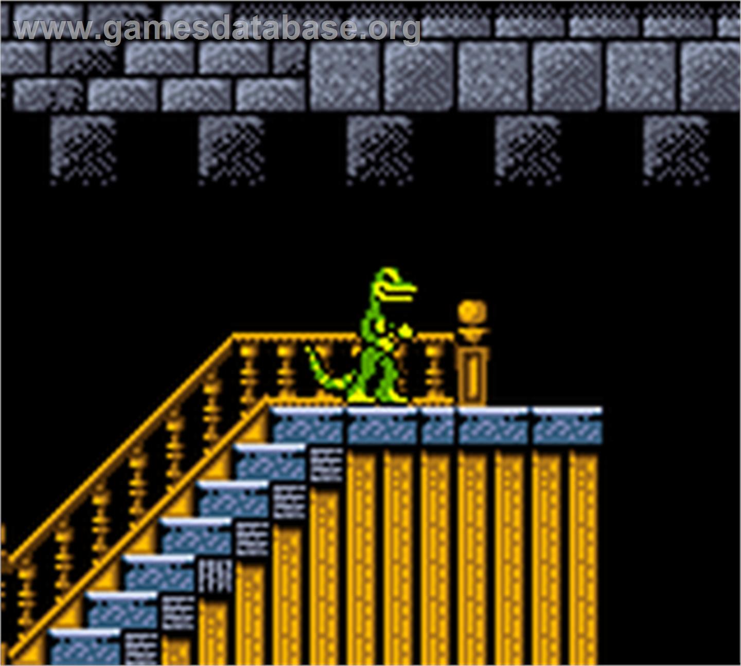 Gex: Enter the Gecko - Nintendo Game Boy Color - Artwork - In Game