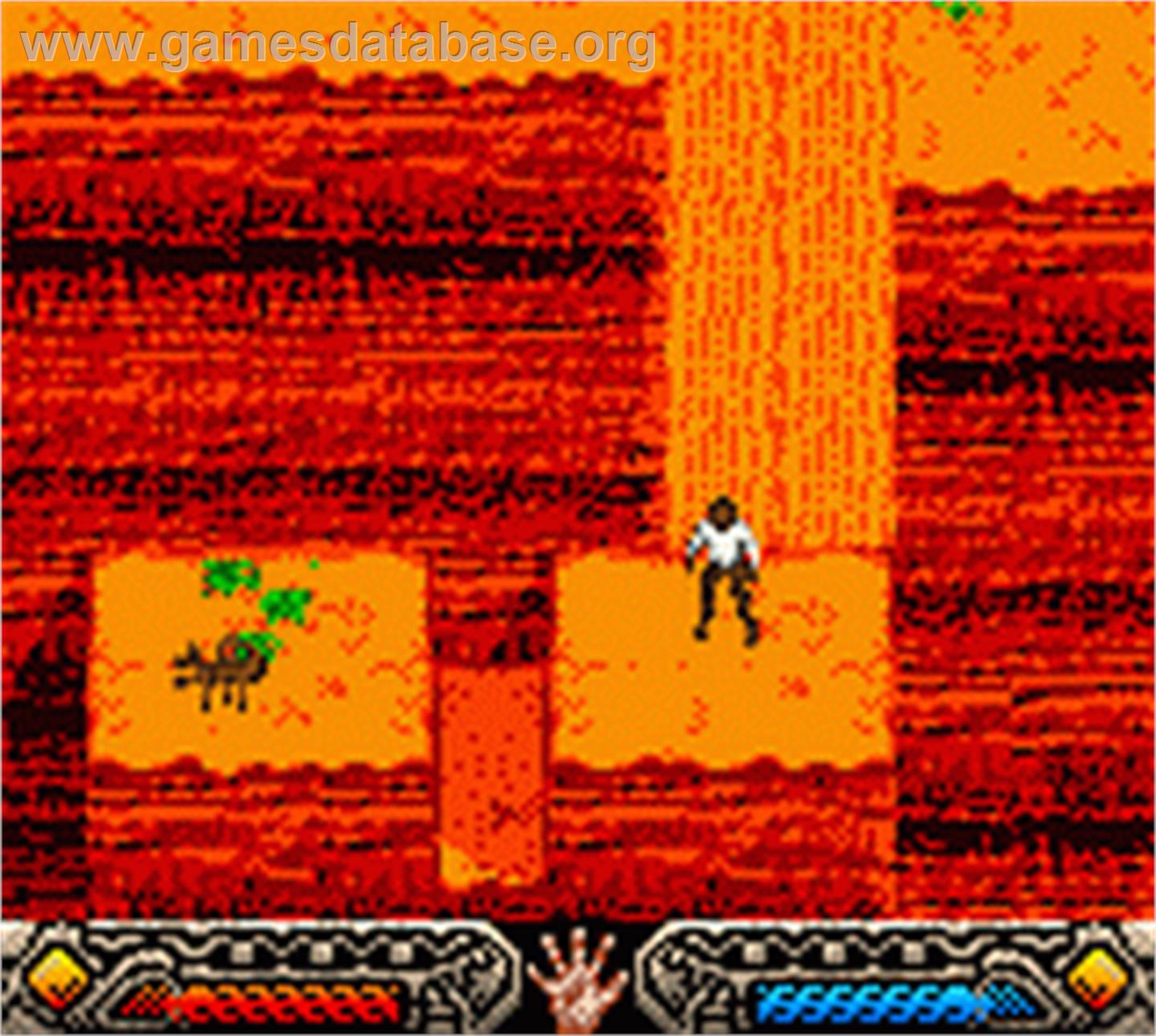 Indiana Jones And The Infernal Machine - Nintendo Game Boy Color - Artwork - In Game
