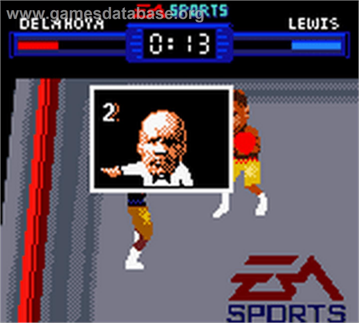 Knockout Kings 2000 - Nintendo Game Boy Color - Artwork - In Game