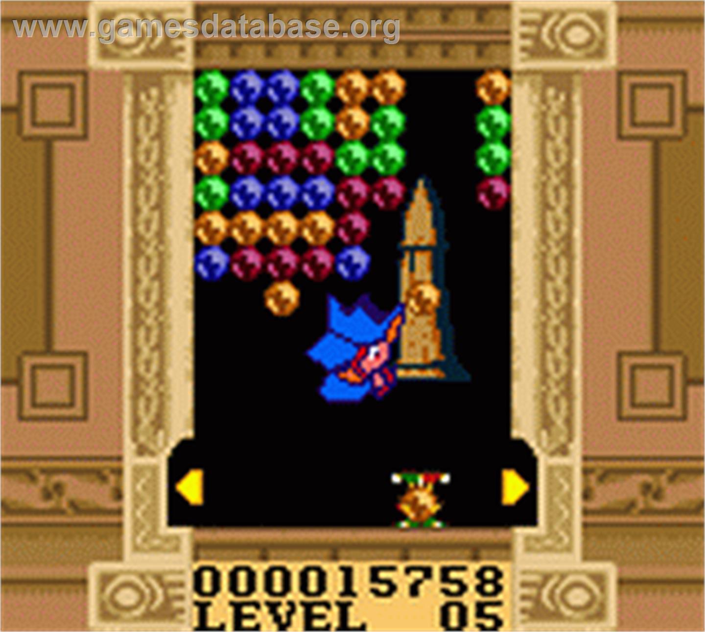Magical Drop - Nintendo Game Boy Color - Artwork - In Game
