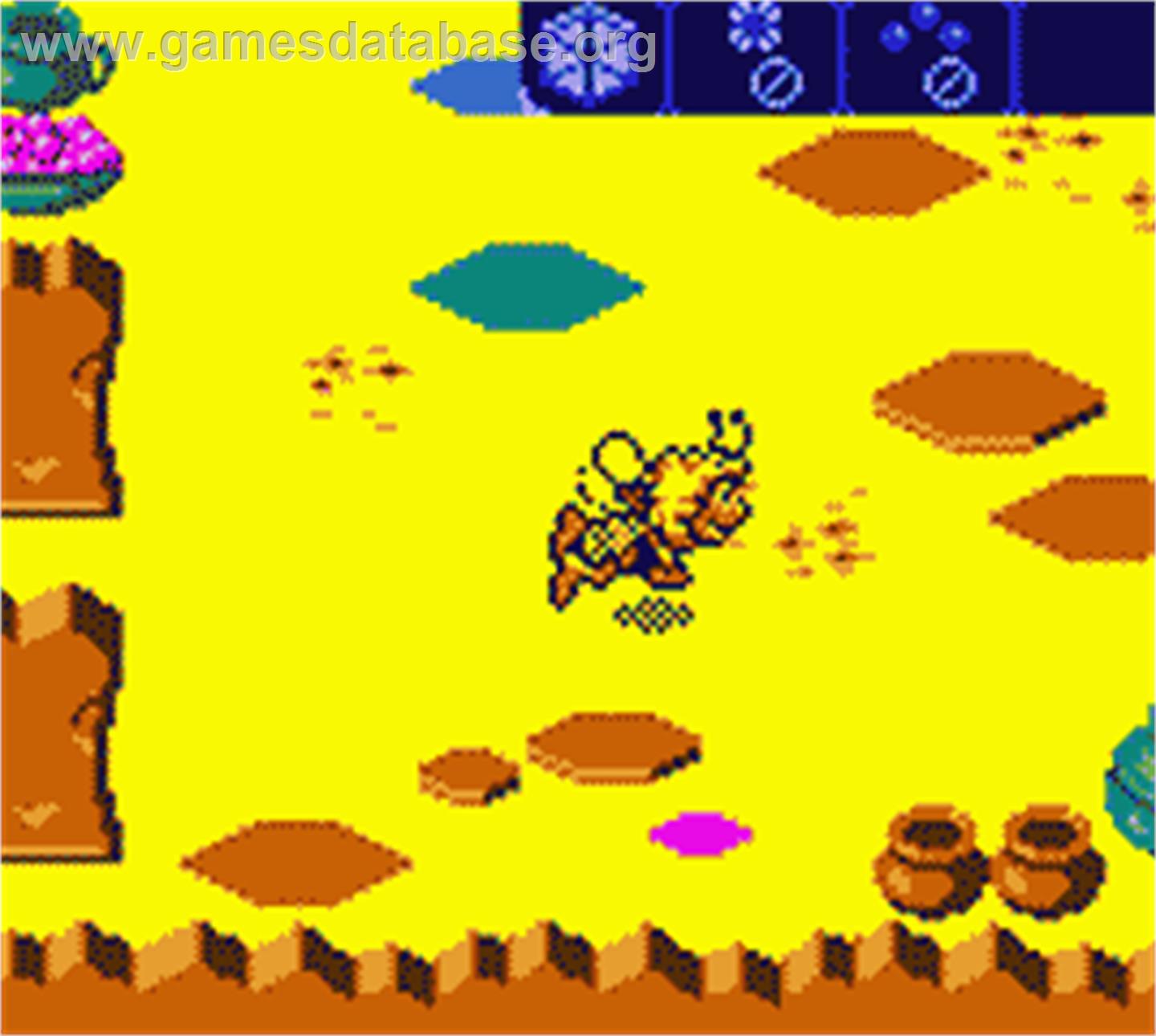Maya the Bee - Garden Adventures - Nintendo Game Boy Color - Artwork - In Game
