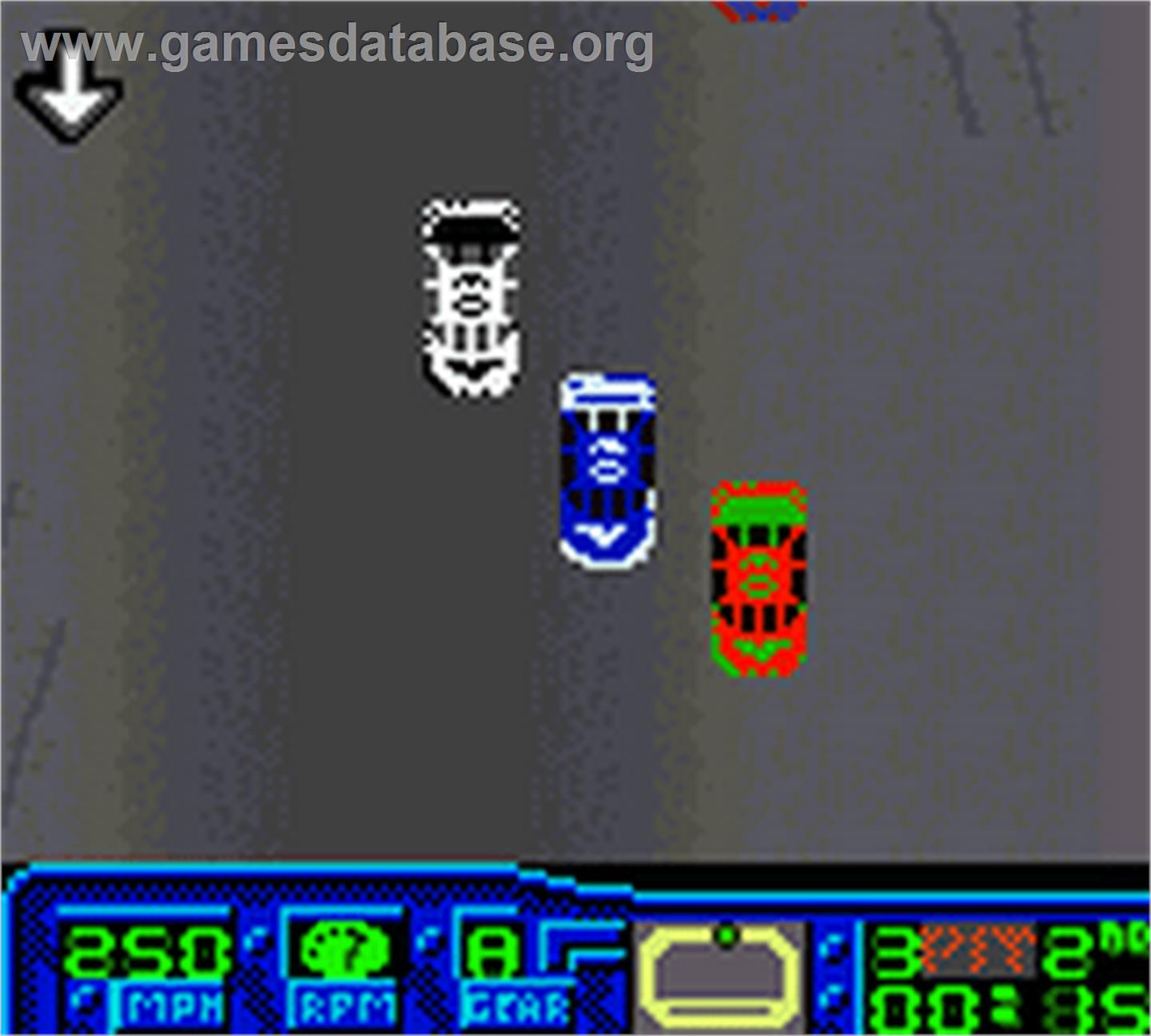 Nascar Heat - Nintendo Game Boy Color - Artwork - In Game
