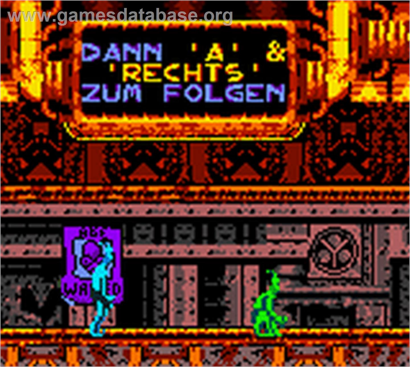 Oddworld Adventures 2 - Nintendo Game Boy Color - Artwork - In Game