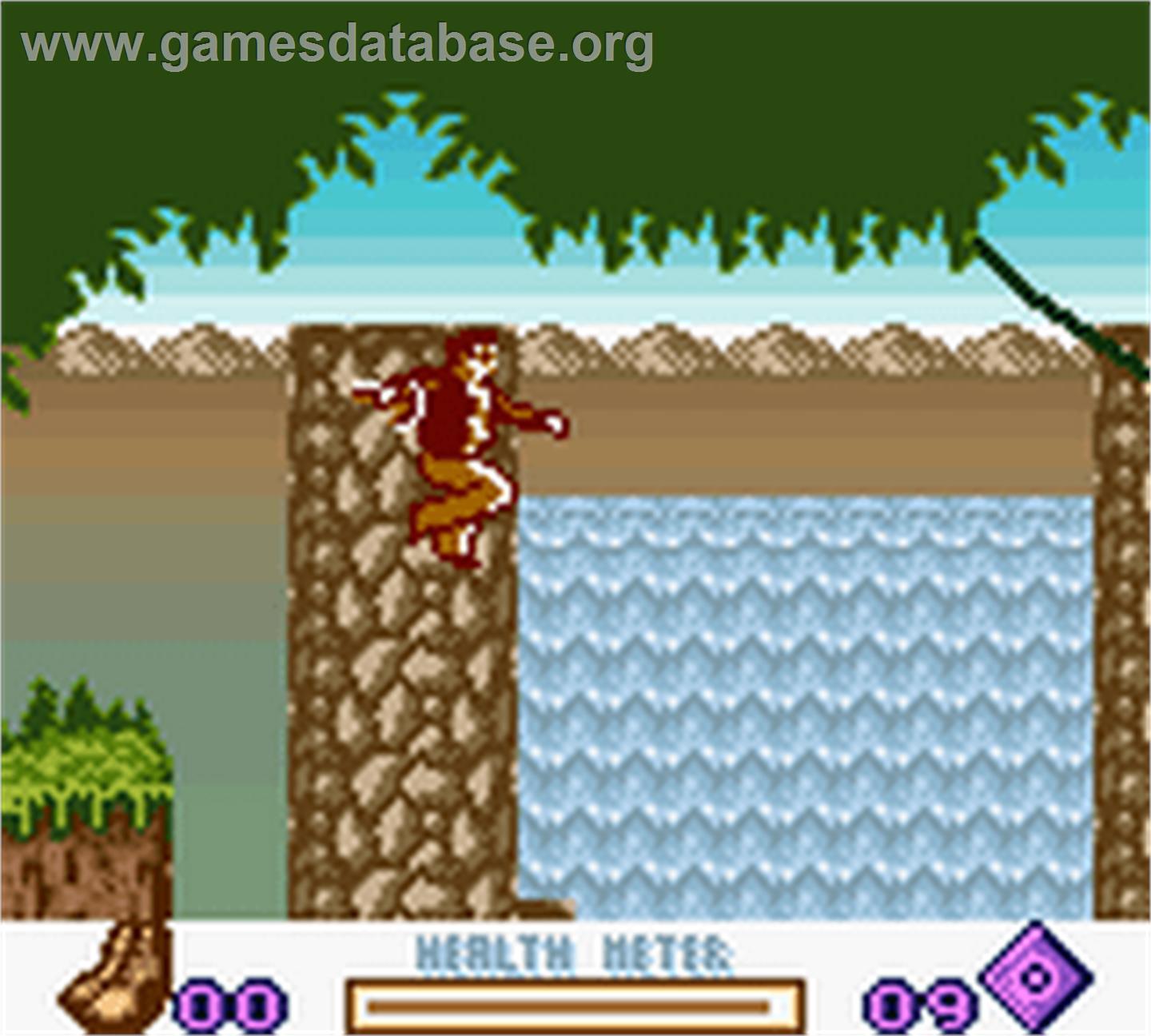 Pitfall - Beyond the Jungle - Nintendo Game Boy Color - Artwork - In Game