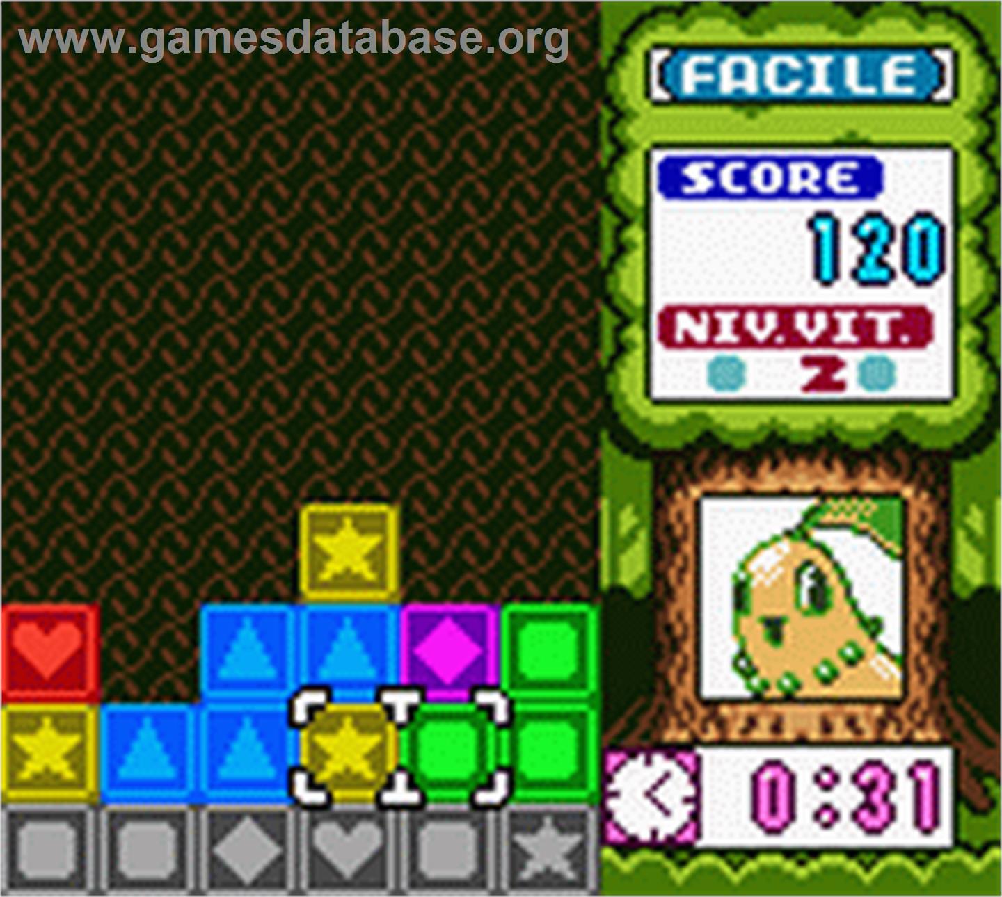 Pokemon Puzzle Challenge - Nintendo Game Boy Color - Artwork - In Game