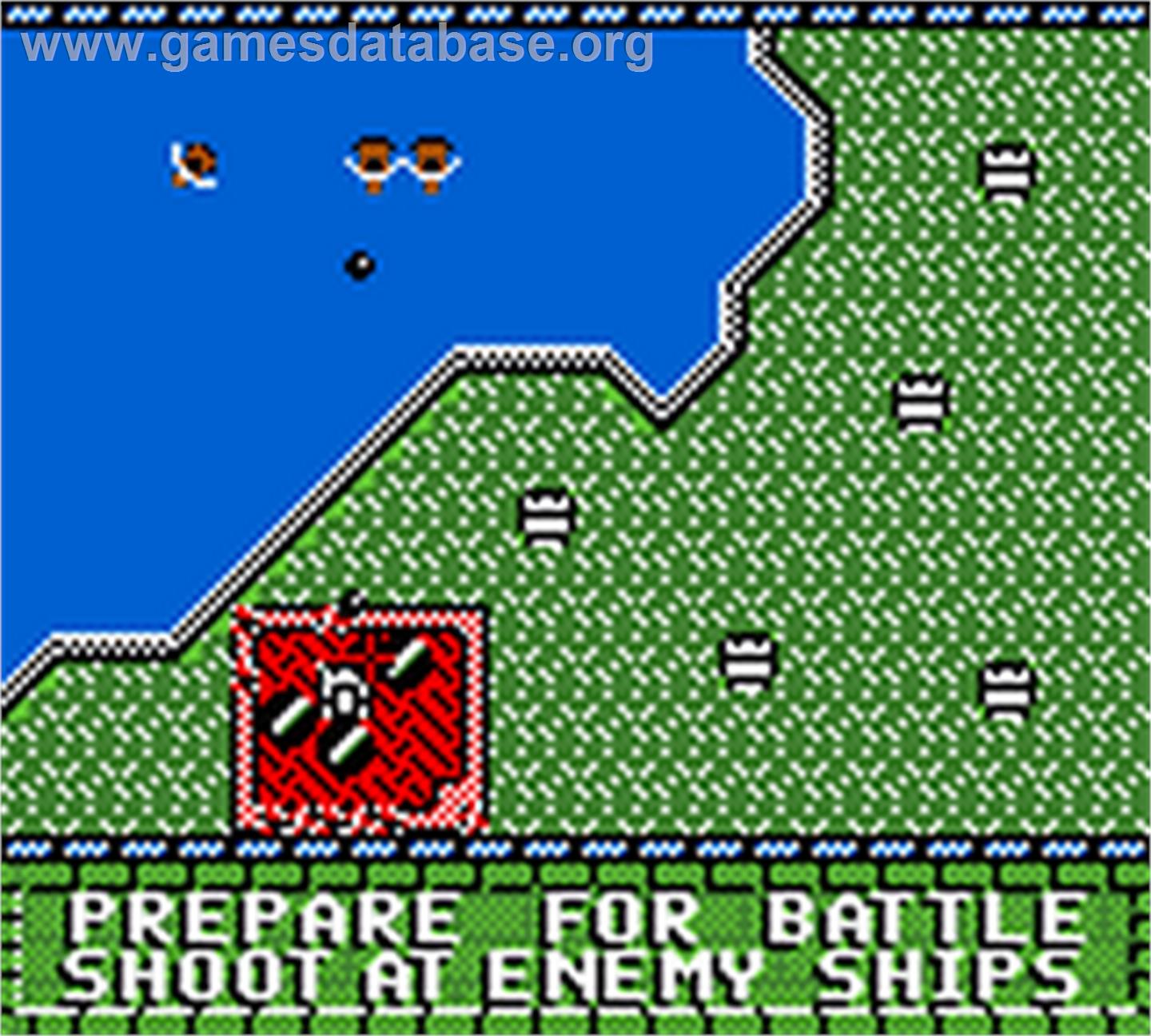 Rampart - Nintendo Game Boy Color - Artwork - In Game