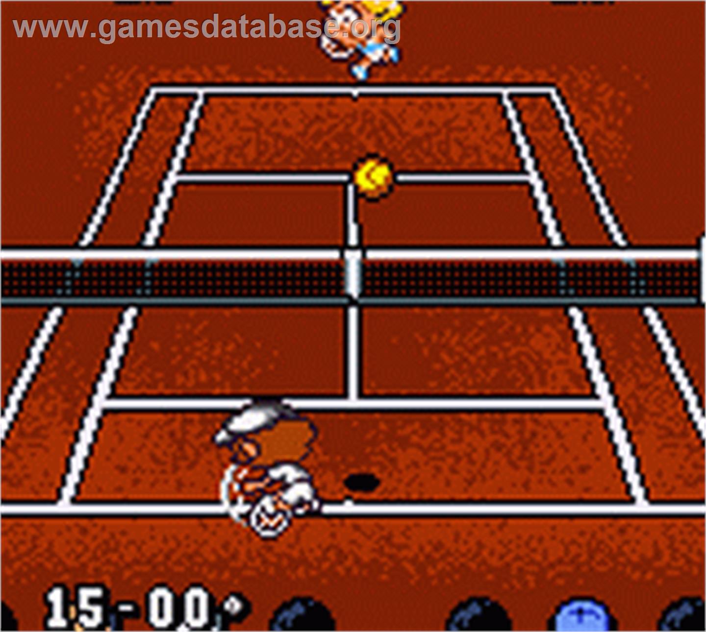 Roland Garros French Open 2000 - Nintendo Game Boy Color - Artwork - In Game