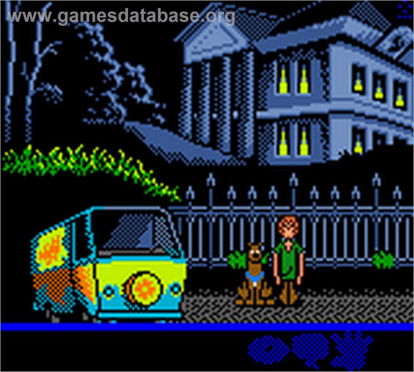 Scooby Doo! Classic Creep Capers - Nintendo Game Boy Color - Artwork - In Game