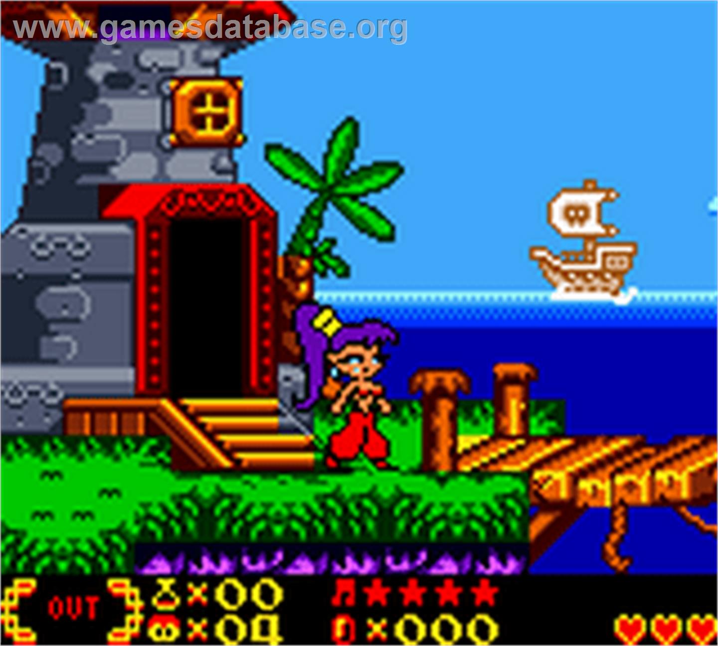 Shantae - Nintendo Game Boy Color - Artwork - In Game