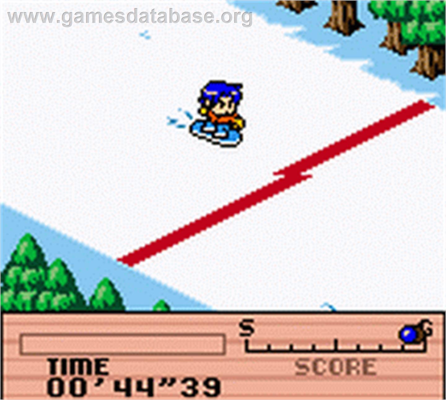 Snowboard Champion - Nintendo Game Boy Color - Artwork - In Game