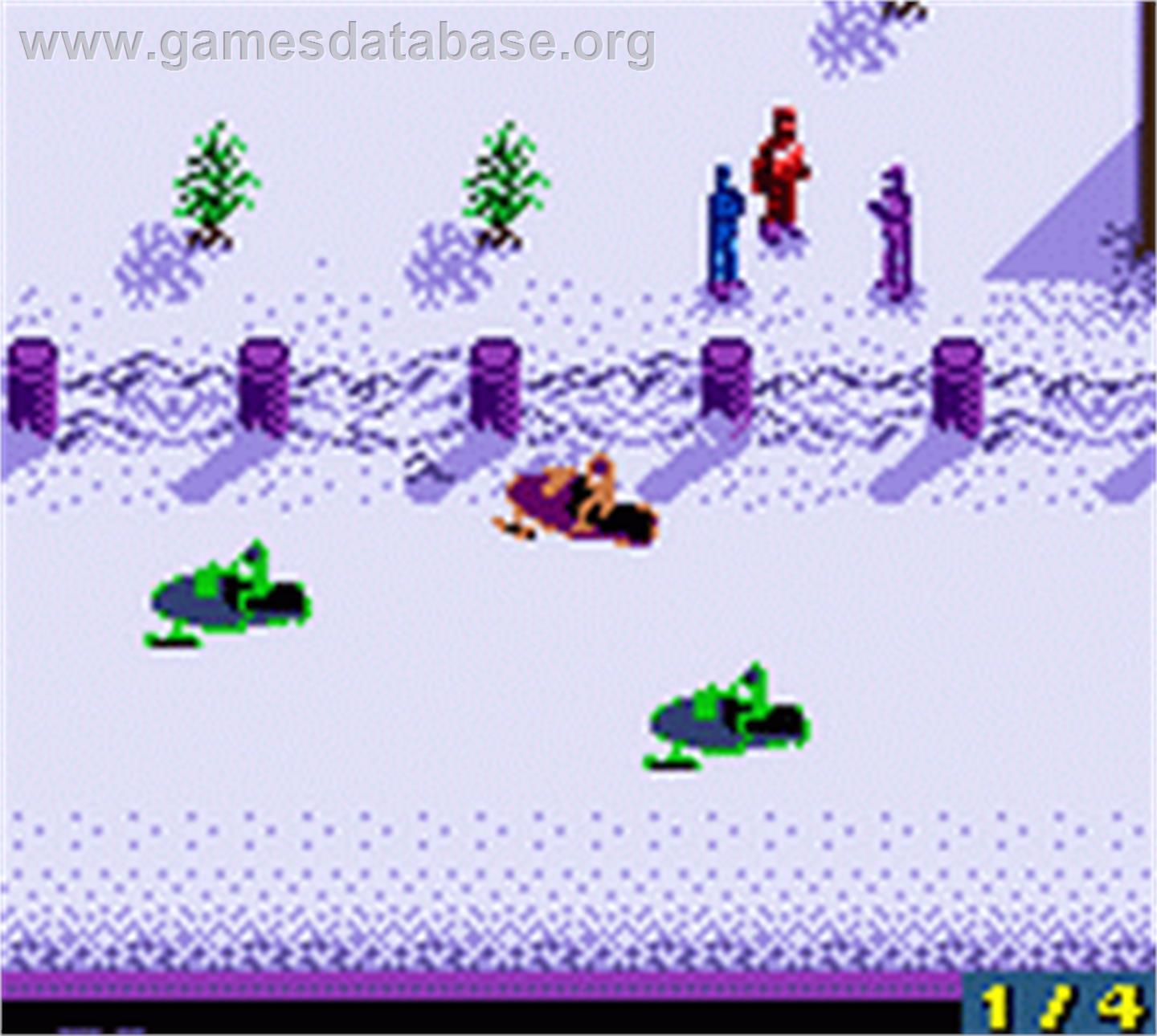 Snowcross - Nintendo Game Boy Color - Artwork - In Game