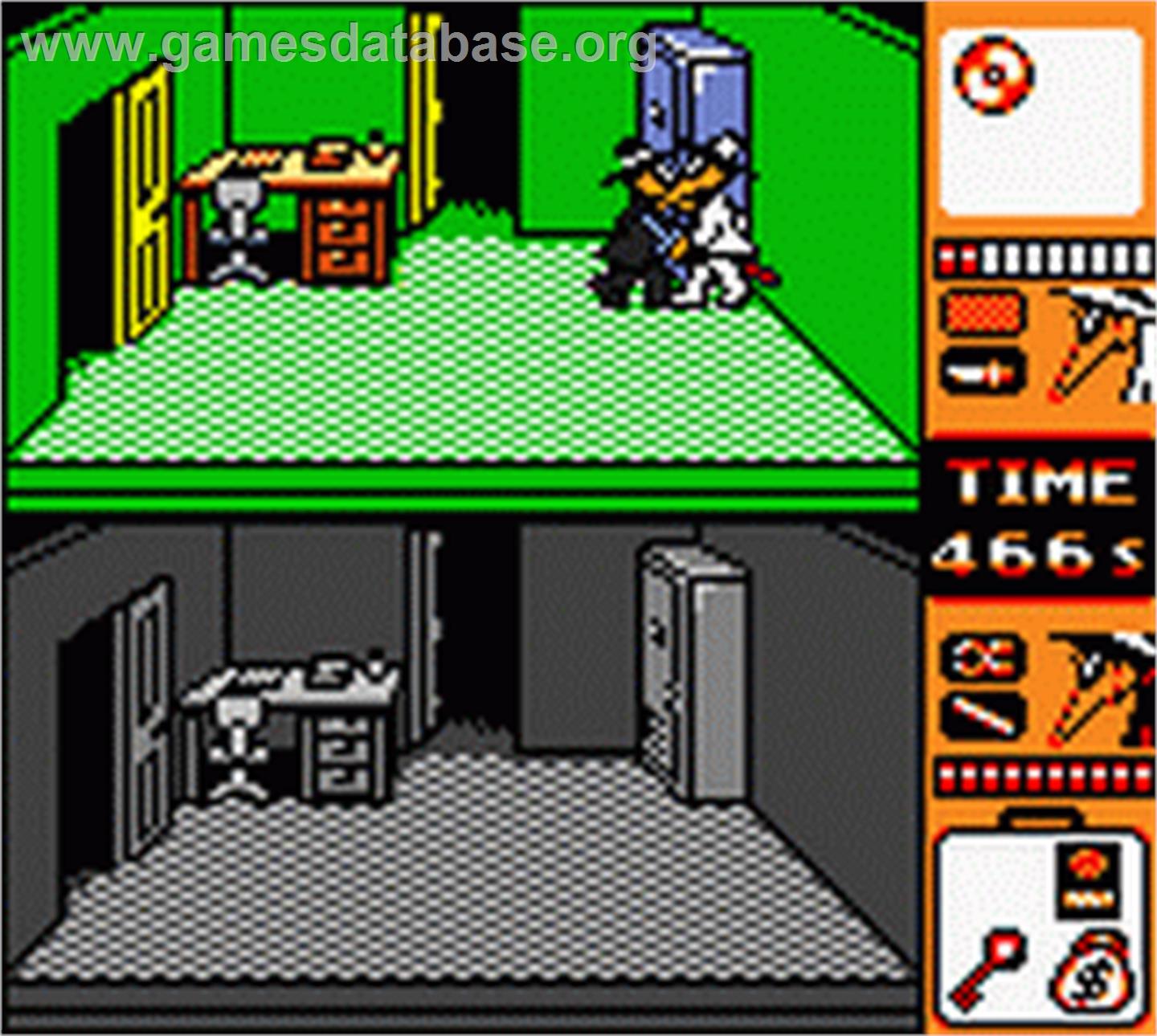 Spy Vs. Spy - Nintendo Game Boy Color - Artwork - In Game