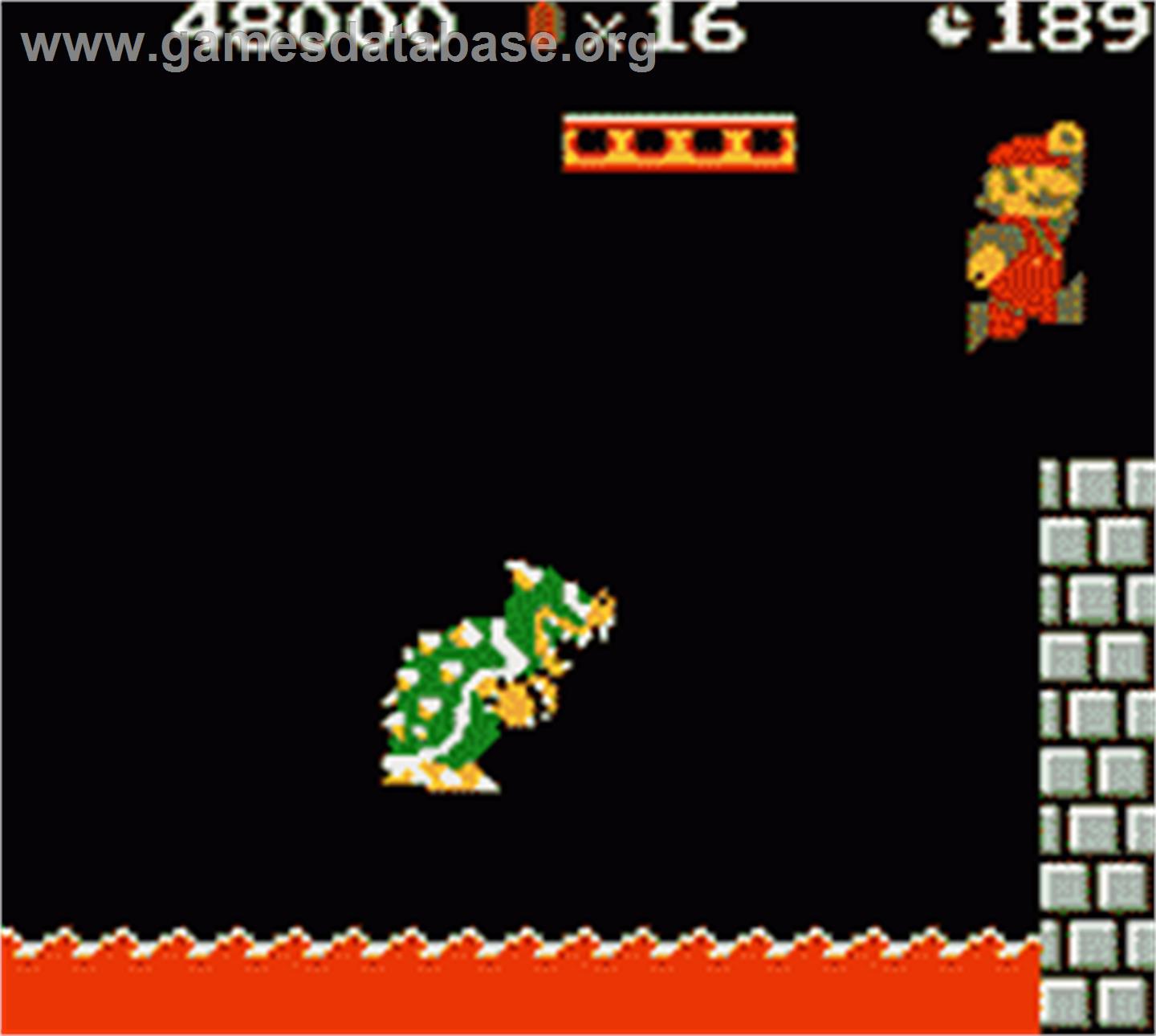 Super Mario Bros. Deluxe - Nintendo Game Boy Color - Artwork - In Game