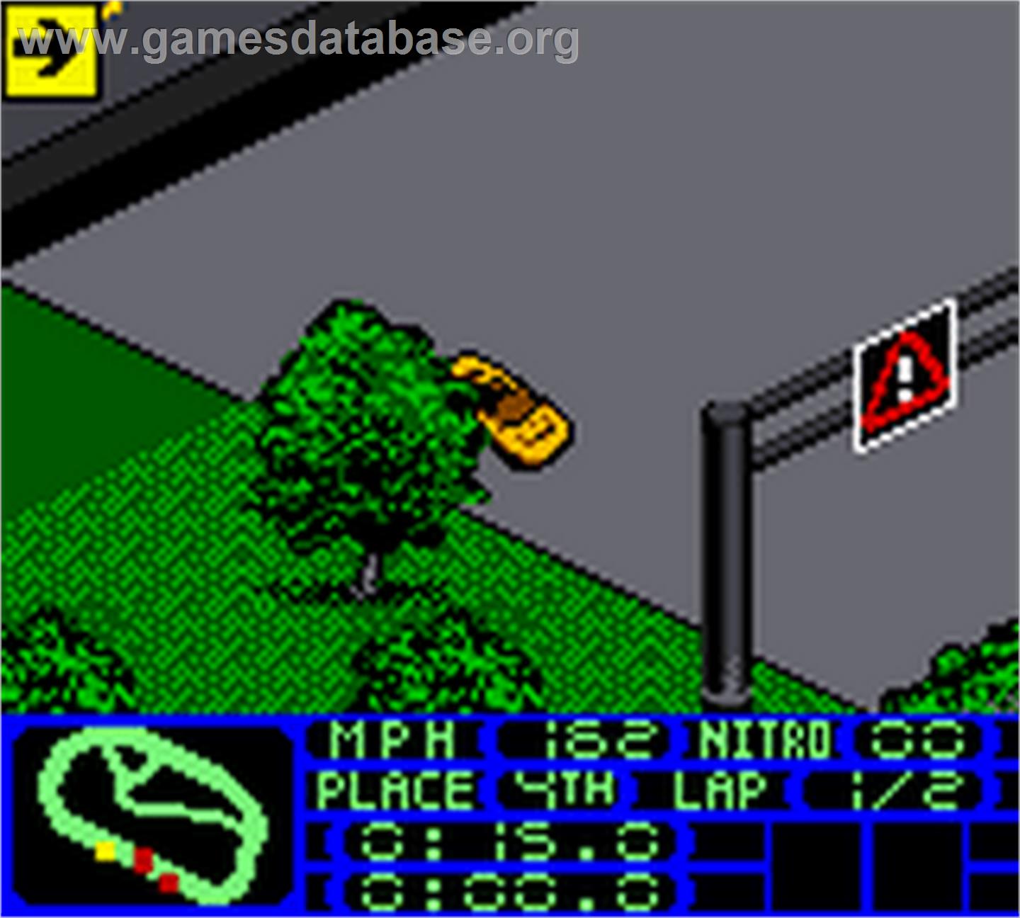 Test Drive 2001 - Nintendo Game Boy Color - Artwork - In Game