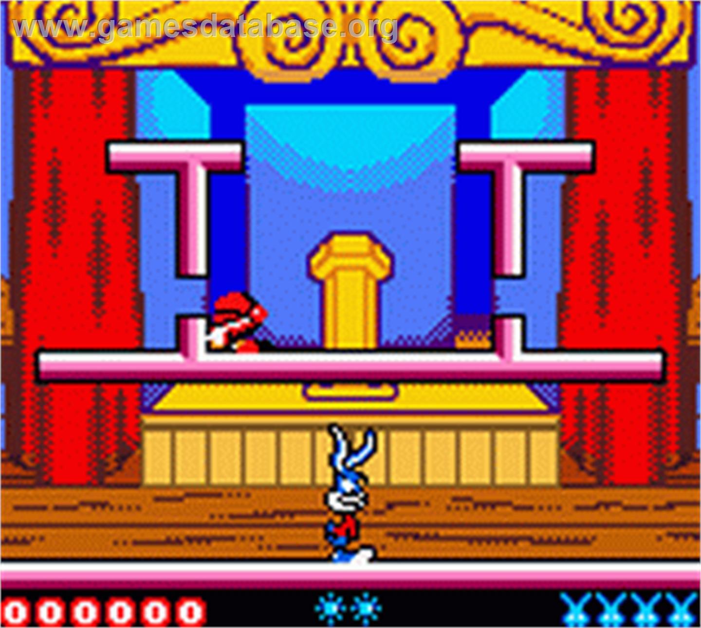Tiny Toon Adventures - Buster Saves The Day - Nintendo Game Boy Color - Artwork - In Game
