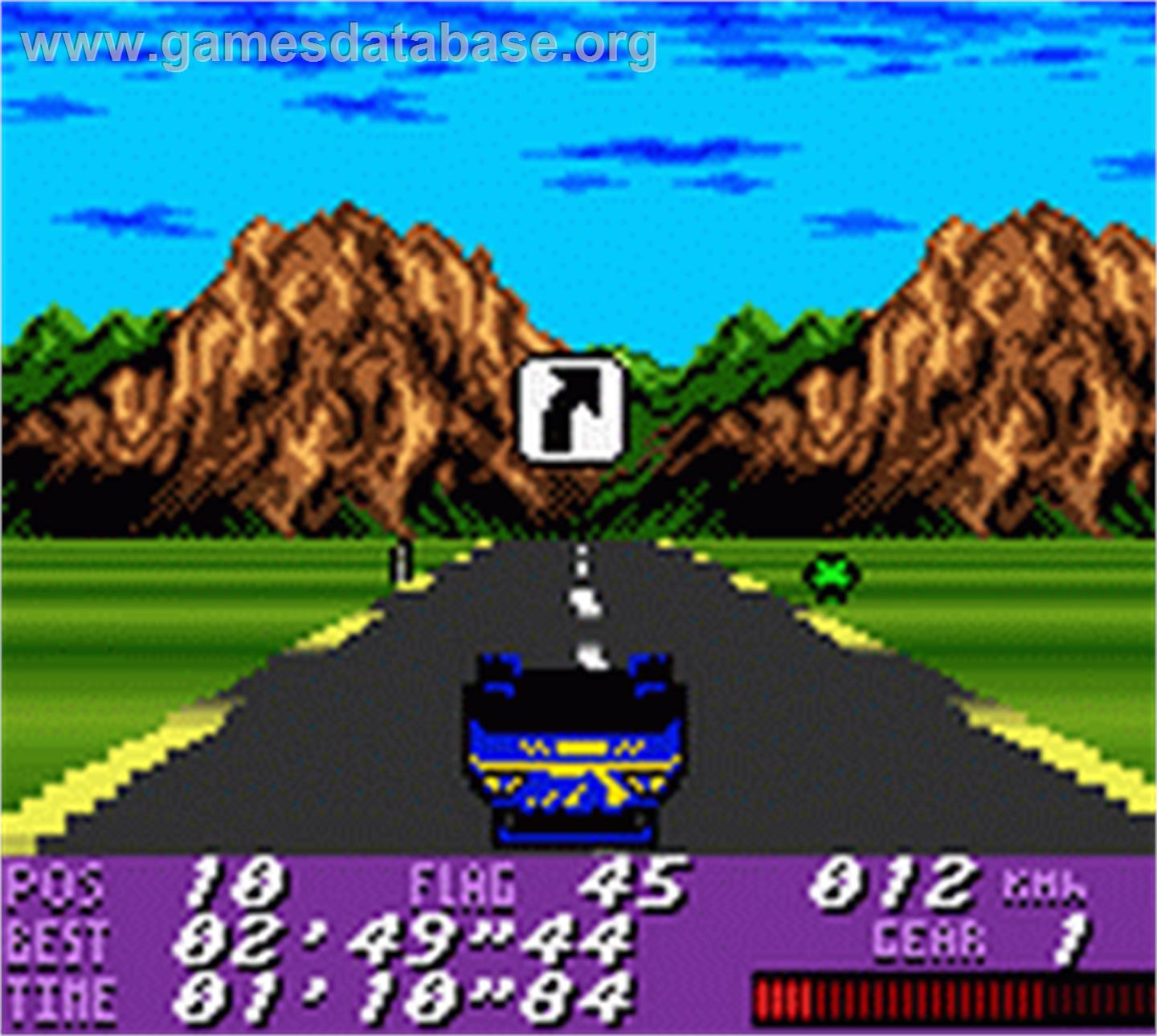 V-rally Championship Edition - Nintendo Game Boy Color - Artwork - In Game