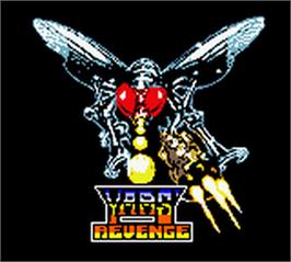 Title screen of Yars' Revenge on the Nintendo Game Boy Color.