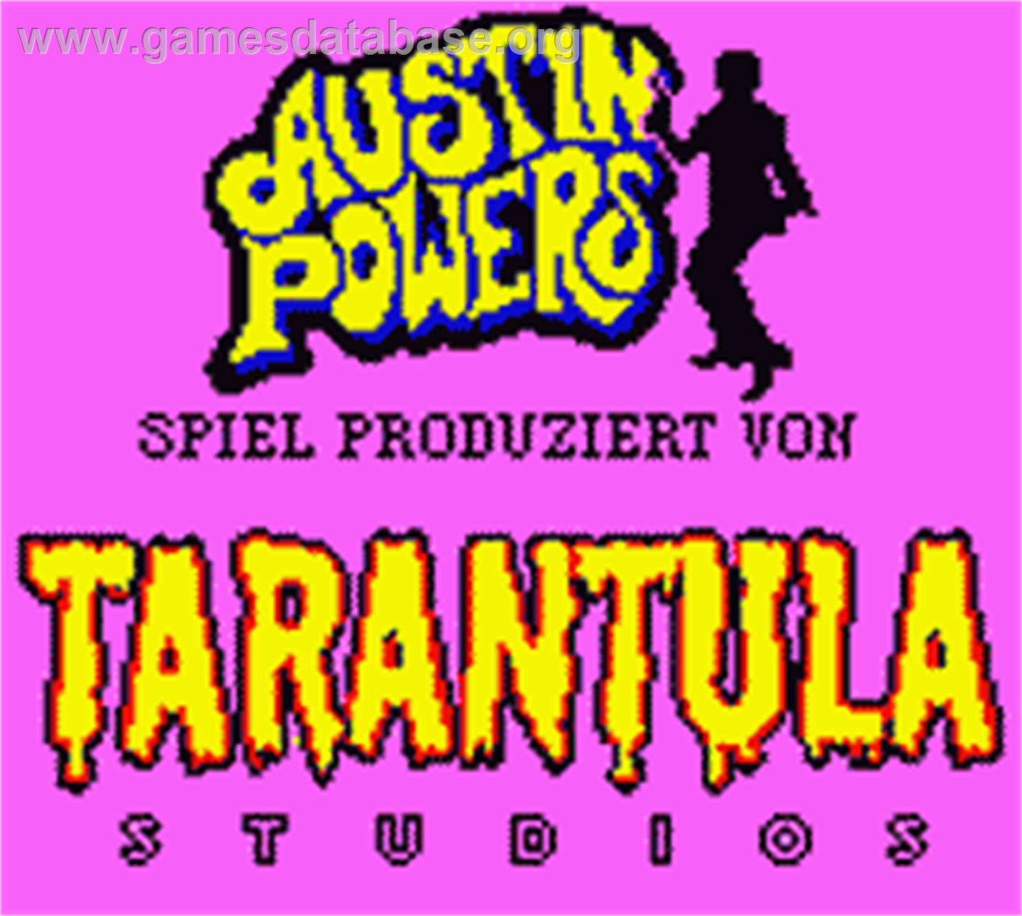 Austin Powers: Oh Behave - Nintendo Game Boy Color - Artwork - Title Screen