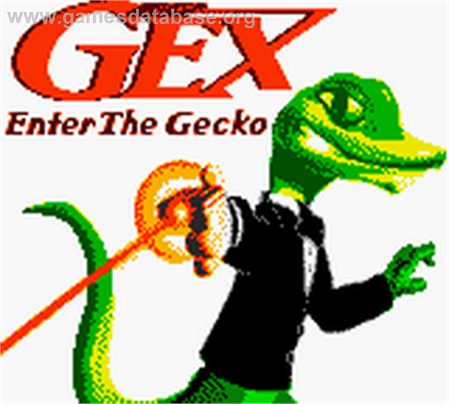 Gex: Enter the Gecko - Nintendo Game Boy Color - Artwork - Title Screen