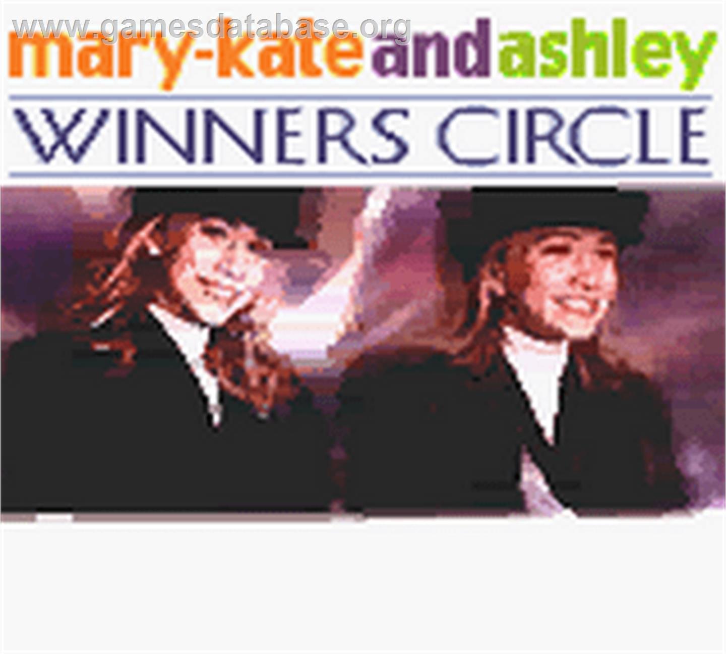 Mary-Kate and Ashley: Winner's Circle - Nintendo Game Boy Color - Artwork - Title Screen