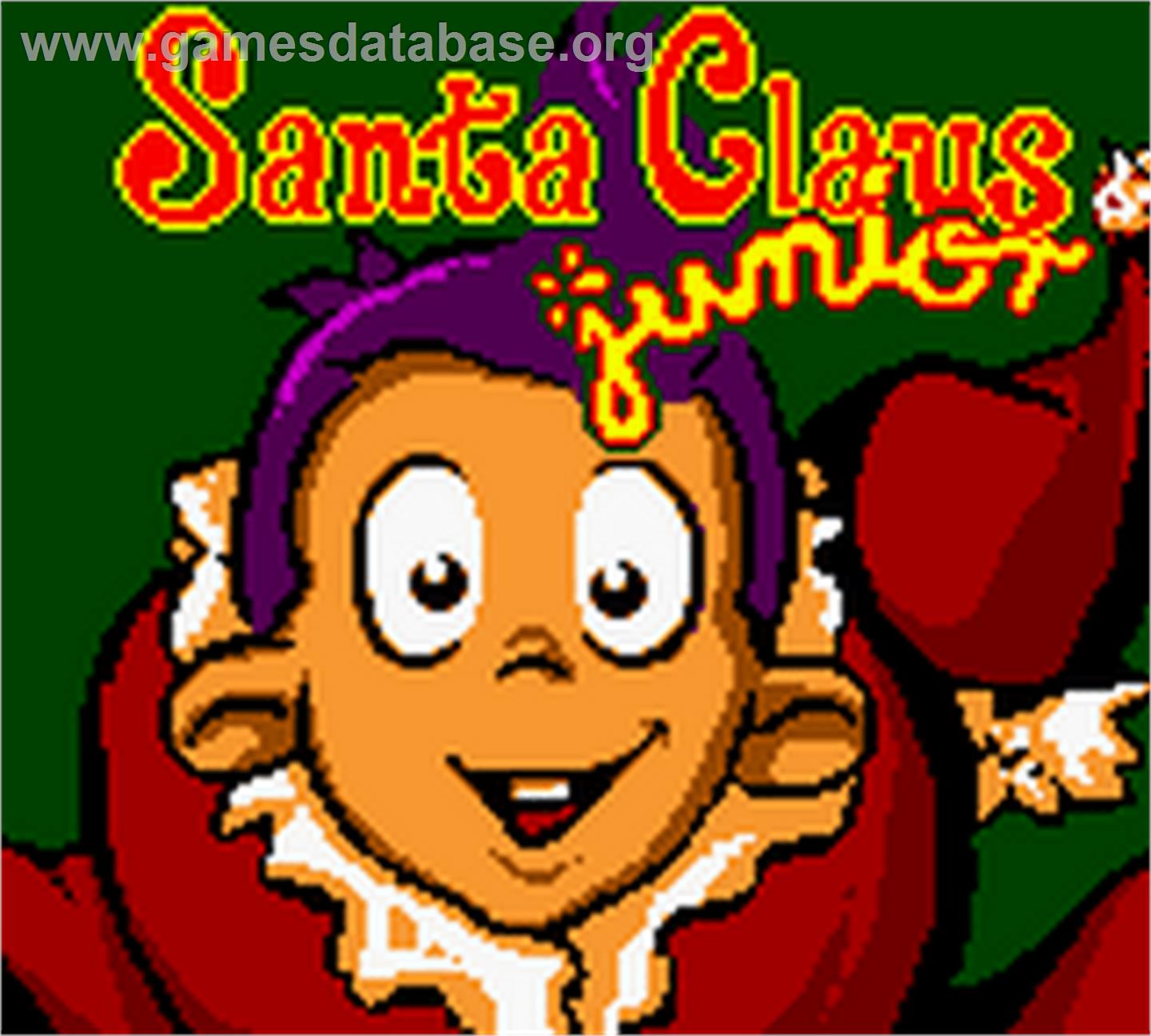 Santa Claus Junior - Nintendo Game Boy Color - Artwork - Title Screen