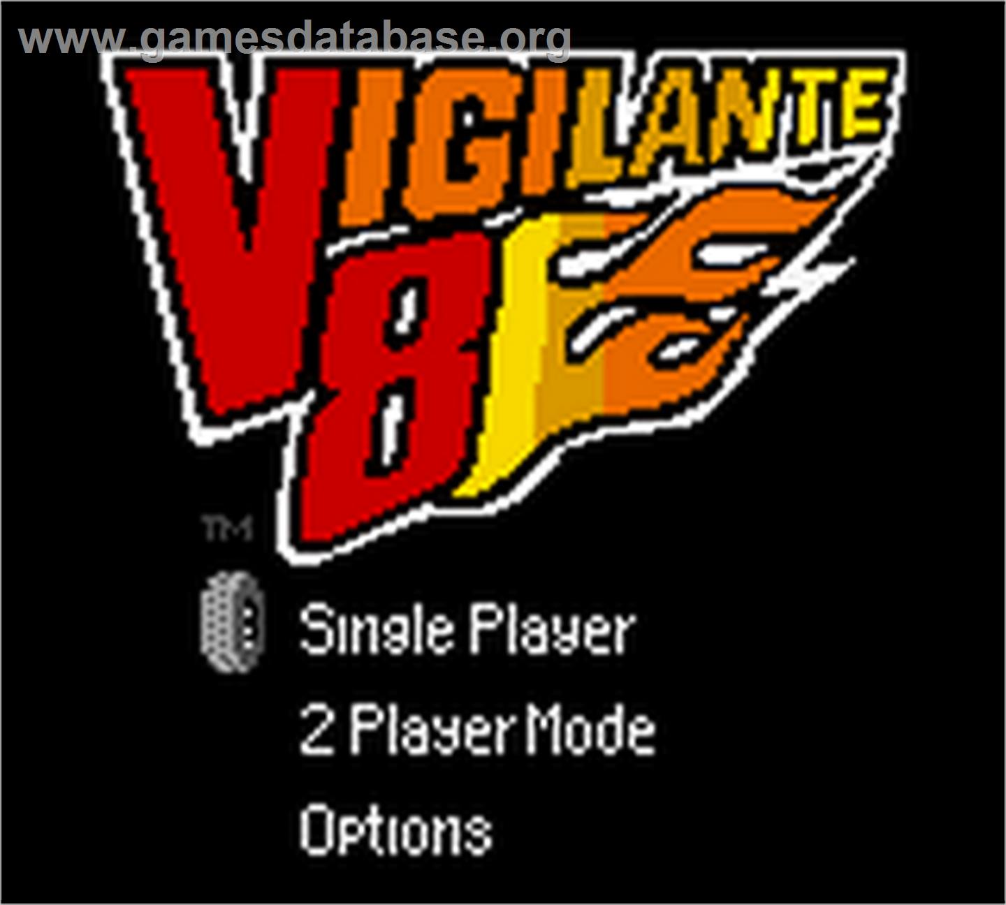Vigilante 8 - Nintendo Game Boy Color - Artwork - Title Screen