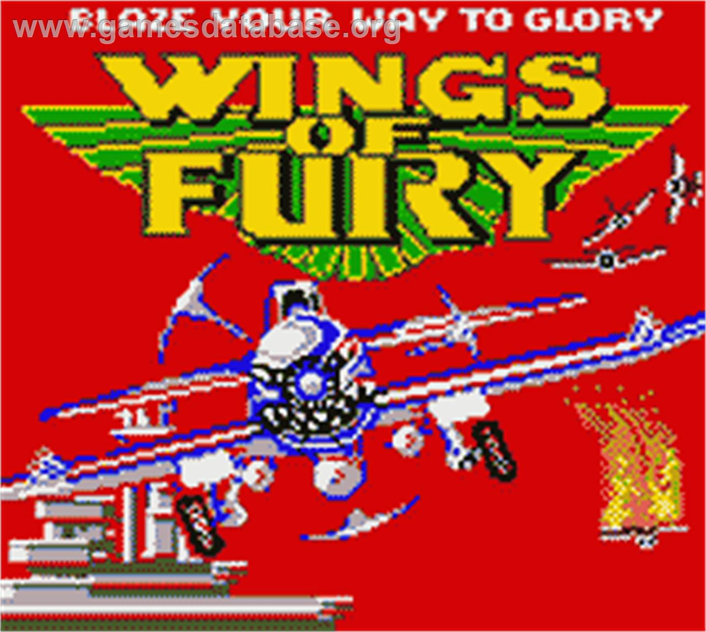 Wings Of Fury - Nintendo Game Boy Color - Artwork - Title Screen