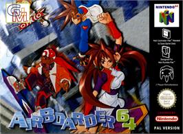 Box cover for Air Boarder 64 on the Nintendo N64.
