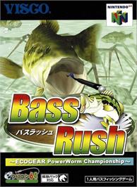 Box cover for Bass Rush: ECOGEAR PowerWorm Championship on the Nintendo N64.