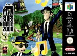 Box cover for Blues Brothers 2000 on the Nintendo N64.