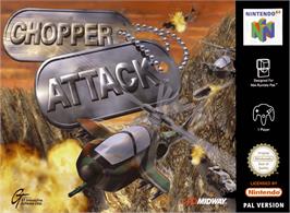 Box cover for Chopper Attack on the Nintendo N64.
