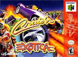 Box cover for Cruis'n Exotica on the Nintendo N64.