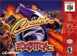 Box cover for Cruis'n Exotica on the Nintendo N64.