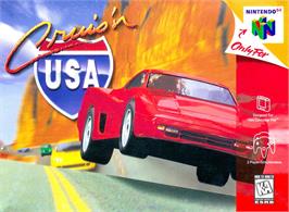 Box cover for Cruis'n Usa on the Nintendo N64.