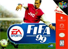Box cover for Fifa 99 on the Nintendo N64.