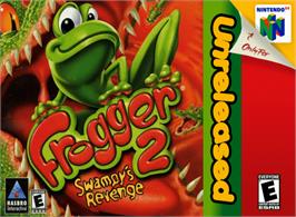 Box cover for Frogger 2: Swampy's Revenge on the Nintendo N64.