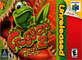 Box cover for Frogger 2 - Swampy's Revenge on the Nintendo N64.