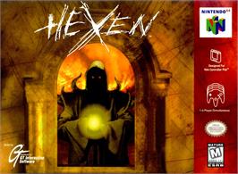 Box cover for Hexen on the Nintendo N64.
