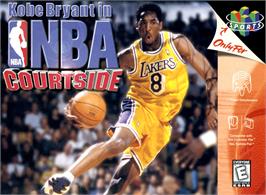 Box cover for Kobe Bryant In Nba Courtside on the Nintendo N64.
