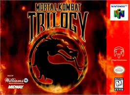 Box cover for Mortal Kombat Trilogy on the Nintendo N64.