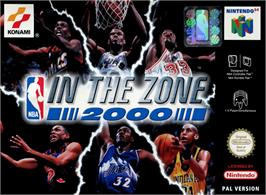 Box cover for NBA: In the Zone 2000 on the Nintendo N64.