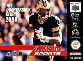 Box cover for NFL Quarterback Club 2000 on the Nintendo N64.