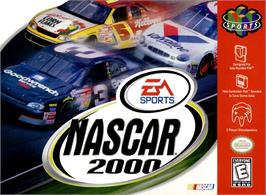 Box cover for Nascar 2000 on the Nintendo N64.