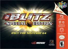 Box cover for Nfl Blitz - Special Edition on the Nintendo N64.