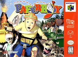 Box cover for Paperboy on the Nintendo N64.