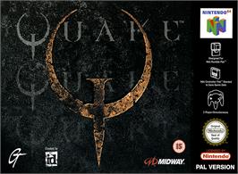 Box cover for Quake on the Nintendo N64.