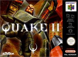 Box cover for Quake 2 on the Nintendo N64.